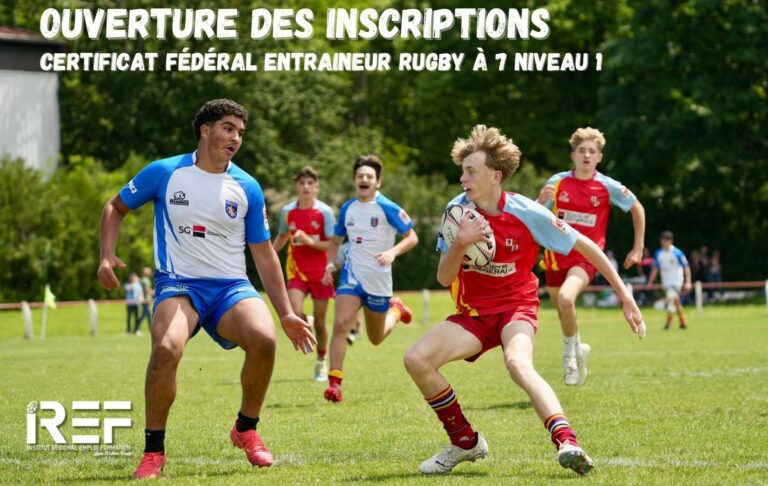 Illustration de Techniciens  : Inscrivez-vous au Certificat Fédéral de Rugby à 7 Niveau 1