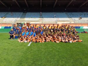 Un tournoi U12 en lever de rideau de la finale de Nationale