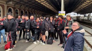 Le Balma Olympique Rugby Club a voyagé en train liO à 1€ : une journée exemplaire pour le rugby occitan et la mobilité durable